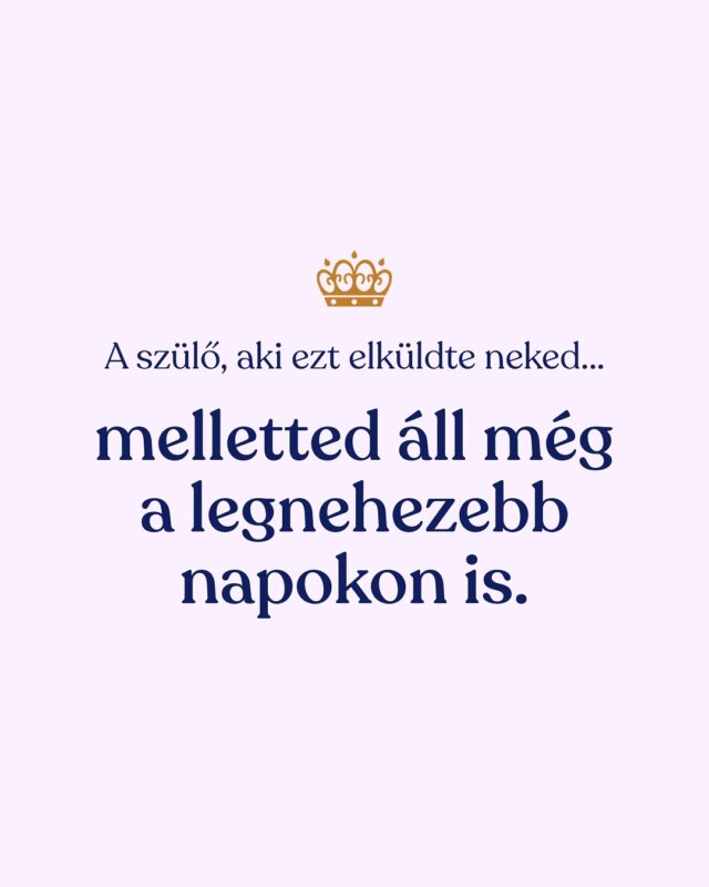 Ha ez eszedbe juttatott egy különleges anyukát, apukát, nagymamát, nagypapát, nagynénit, nagybácsit vagy bárkit, aki gondoskodott egy kisemberről, lepd meg vele, és küldd el neki. 💜