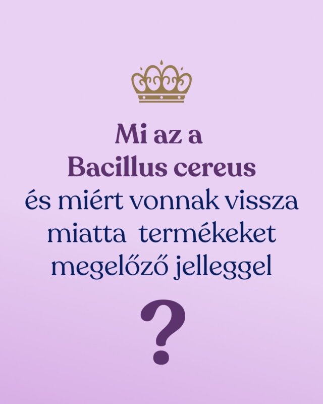 🦠 A Bacillus cereus egy olyan baktérium, amelyet a táplálkozás területén szigorúan ellenőriznek, mivel bizonyos feltételek mellett cereulid toxint termelhet.

👉 A csecsemőtápszerek gyártására vonatkozó követelmények ezért lényegesen szigorúbbak, mint az általános élelmiszereknél, és a maximális megelőzés elvén alapulnak.

👉 A Kendamilnál a gyártási folyamat és a környezeti ellenőrzés úgy van kialakítva, hogy a Bacillus cereus ne tudjon elszaporodni és ne termelhessen toxint.

🔍 Érdekli, milyen konkrét lépések vezetnek ehhez? A következő bejegyzésben bemutatjuk a konkrét lépéseket.