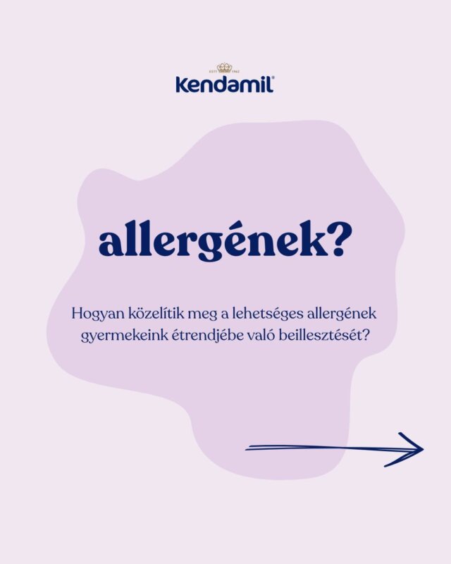 💙Hogyan kezdjünk el az allergénekkel?💙

Kezdje egyszerű, jól tolerált ételekkel, mint a rizs és a zab, majd fokozatosan adjon hozzá tejet, szóját, tojást és más allergéneket.
Figyelje meg alaposan a reakciókat, és mindig konzultáljon gyermekorvosával.
A biztonságos választás érdekében a pálmaolaj és szója nélküli Kendamil terméket ajánljuk. 

#kendamil #tejlesélet #kompromisszumoknélkül #család #gyerekkelazélet #babávalazélet #anyaság #anyavagyokésélvezem #anyavagyokésélvezem

Fontos figyelmeztetés: A szoptatás a legjobb táplálási módszer csecsemők számára. A kisgyermekeknek szánt tejtermékek csak vegyes és kiegyensúlyozott étrend részeként fogyaszthatók. A használati utasítás és további információk a csomagoláson találhatók. Különleges táplálkozási célra szánt élelmiszer. *HMO (3´GL)