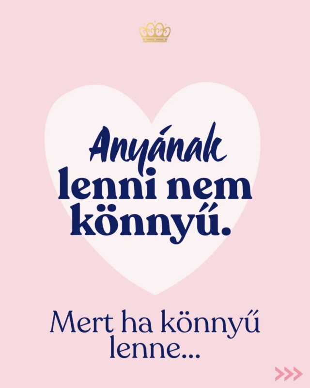 Szakács, logisztikus, pszichológus és főállású detektív vagy egy személyben. Anyának lenni a legszebb és egyben a legnehezebb feladat a világon – és te nagyszerűen csinálod, még akkor is, ha épp úgy érzed, semmire sem jut időd. 🫶

Ma rólad szól ez a nap, anyuka! 💕

Ne felejtsd el elküldeni ezt a posztot egy anyuka barátnődnek is, akinek ma hallania kell, hogy nincs egyedül, és fantasztikus munkát végez! 💌

#AnyákNapja #anyaság #anya