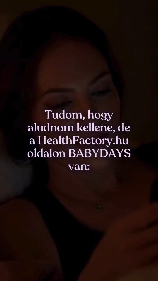 POV: én, amikor akció van bármire a baba kategóriában 🙋‍♀️😅🌙📱🛒

…avagy a BabyDays kedvezmények már elérhetők! Vásárolj a @healthfactory_hu oldalon 2026.04.13–20. között a BABY25 kóddal, és tiéd a kedvezmény. 🛍️

❗️A kedvezménykód a "-25% kóddal: BABY25" címkével megjelölt kiválasztott termékekre érvényes.

🤫 PS: A kedvezmény nem csak a Kendamil termékekre érvényes.