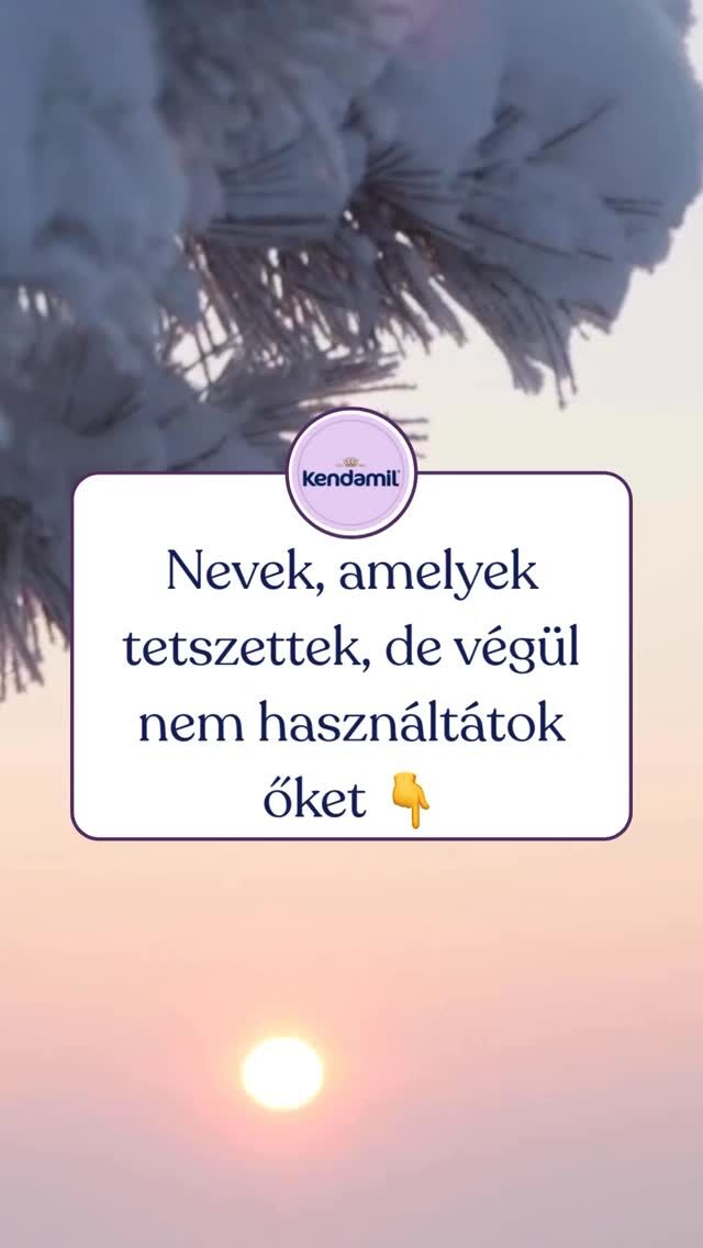 Babanévek, amelyek tetszettek nektek… de végül nem ezekre esett a választás. 👇
Adjunk egy kis inspirációt minden leendő szülőnek. 💜

Írjátok meg a neveket kommentben. Alig várjuk az ötleteiteket (és lehet, hogy néhányat mi is titokban felírunk a saját listánkra 😉🤫).