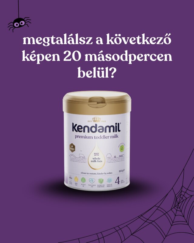 Megtalálod a Kendamil Premium 4-et a többi Kendamil között? 👀💜👻