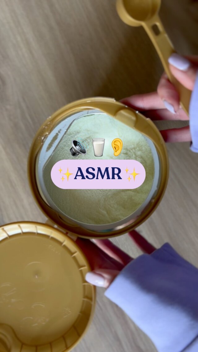 Az a hang, amikor kinyitsz egy új dobozt… 🥛👂✨ #ASMR